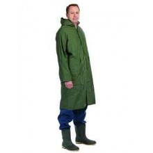 Ochranný plášť s kapucňou CETUS zelený