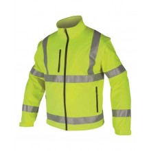 Softshellová bunda hi-viz žltá REF 501