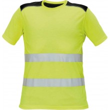 Pánske tričko Hi-Vis KNOXFIELD žlté