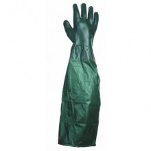 Pracovné rukavice UNIVERSAL 65 cm zelené